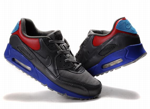 New Men\'S Nike Air Max Black/Blue/Red